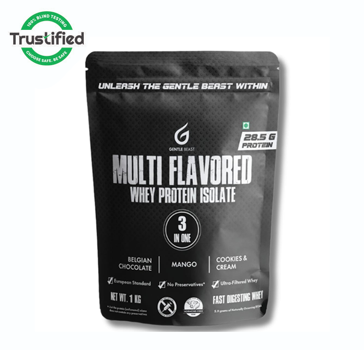 Gentle Beast Multi-Flavored 100% Whey Protein Isolate