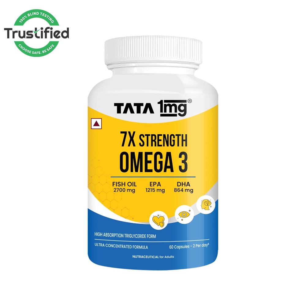 Tata 1mg 7X Strength Omega 3